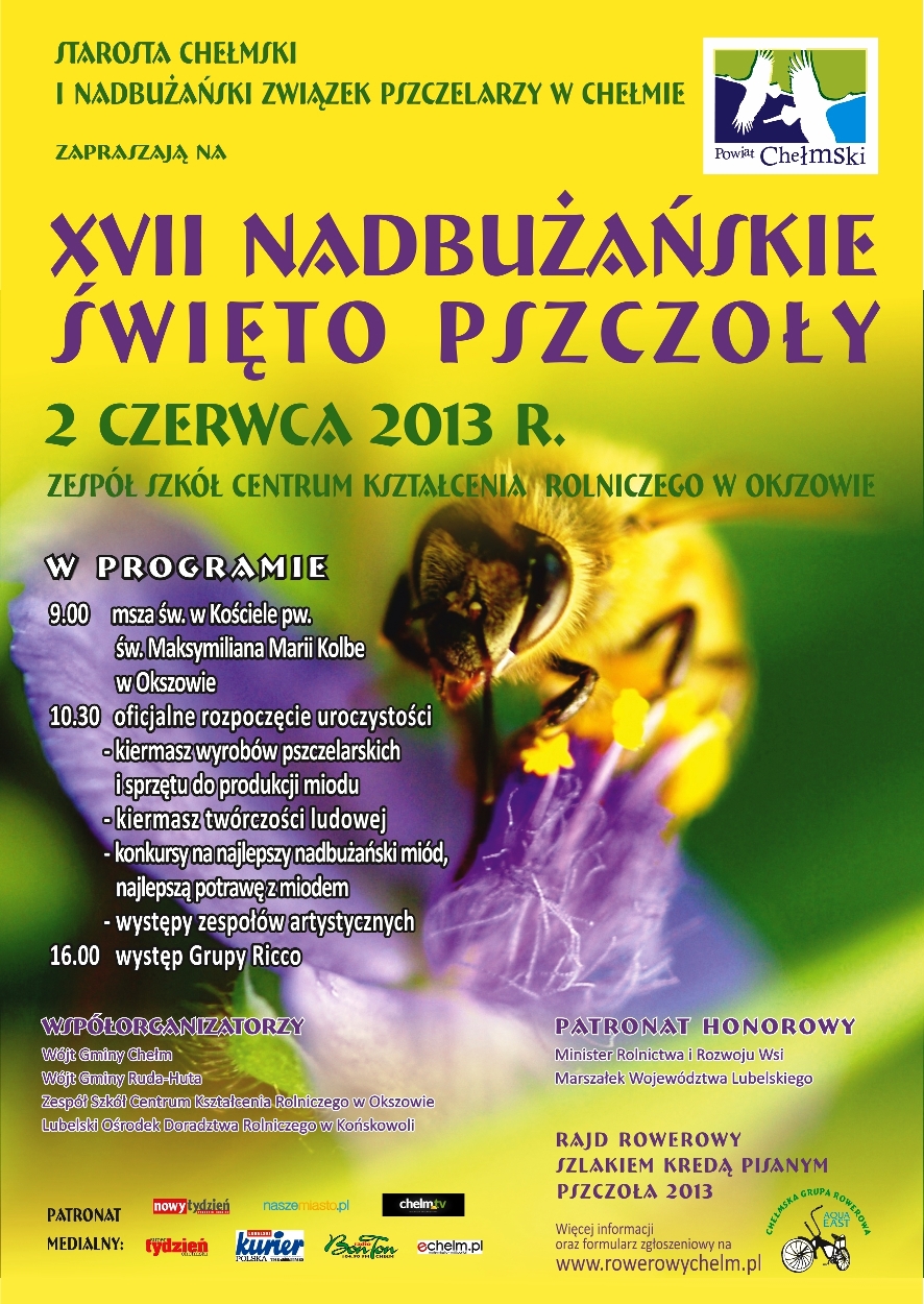 plakat swieto pszczoly 2013