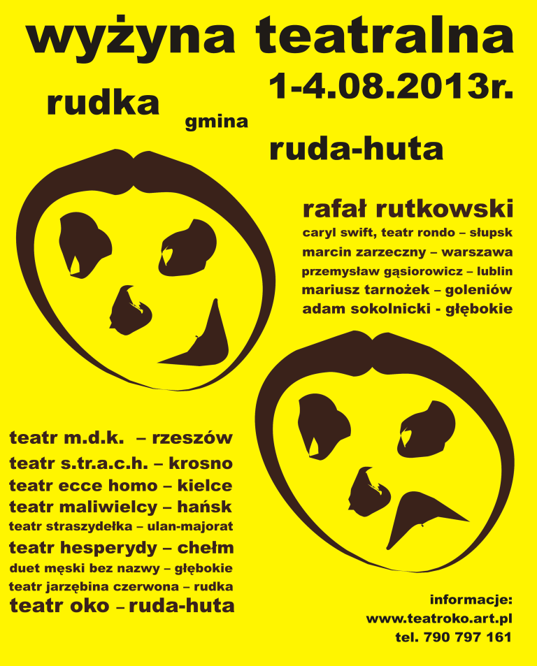 plakat wyzyna teatralna 2013