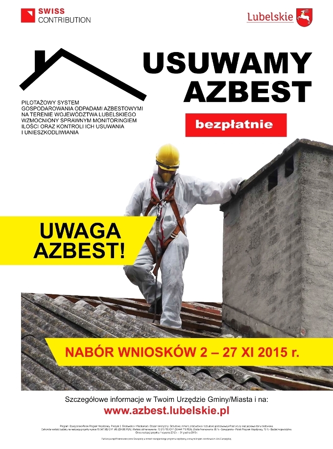 usuwanie azbestu 2015