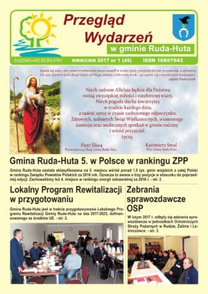 Miniaturka artykułu Przegląd Wydarzeń w gminie Ruda-Huta nr 45, kwiecień 2017