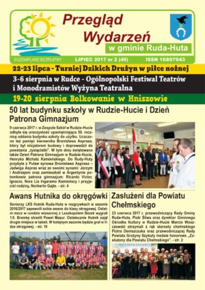 Miniaturka artykułu Przegląd Wydarzeń w gminie Ruda-Huta nr 46, lipiec 2017