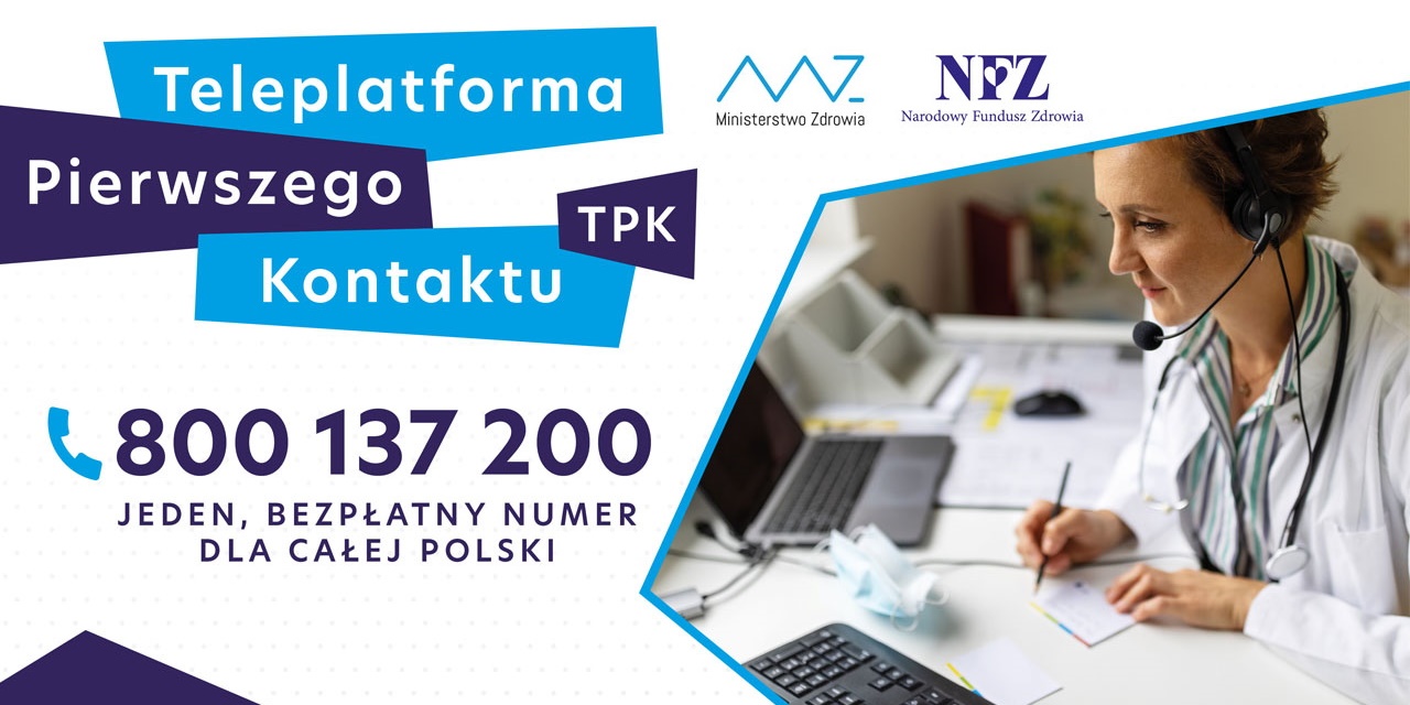 teleplatforma pierwszego kontaktu plakat