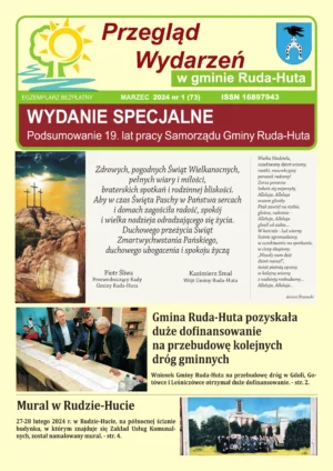 Miniaturka artykułu Przegląd Wydarzeń w gminie Ruda-Huta nr 73, kwiecień 2024