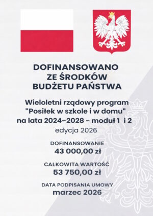 Miniaturka artykułu Program „Posiłek w szkole i w domu” na lata 2024–2028 – edycja 2026