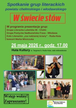 Miniaturka artykułu W świecie słów – spotkanie grup literackich